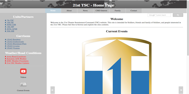 21st TSC Site