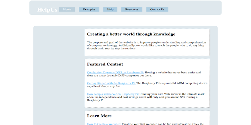 learning website