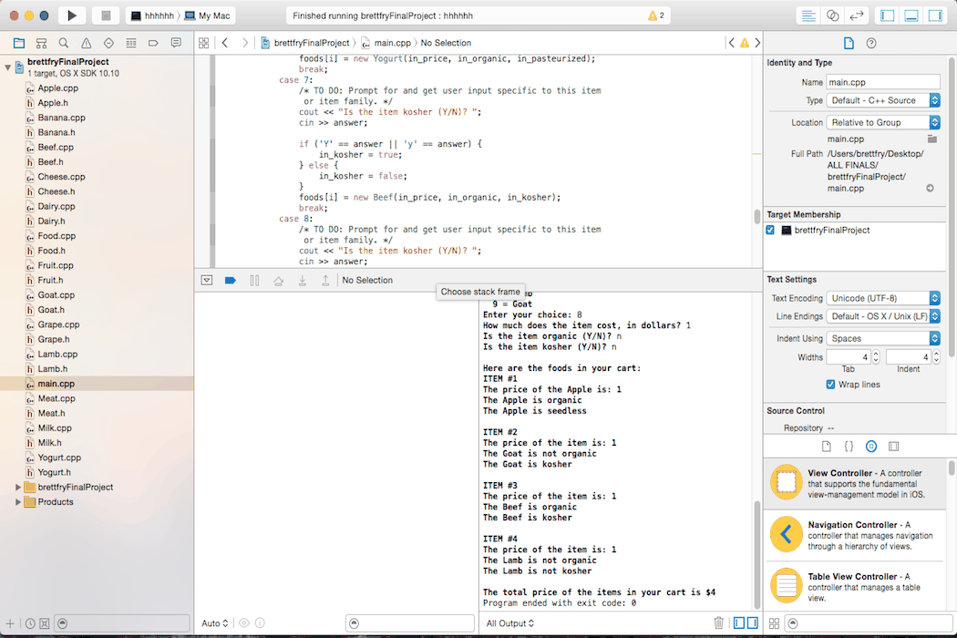 C++ Cash Register