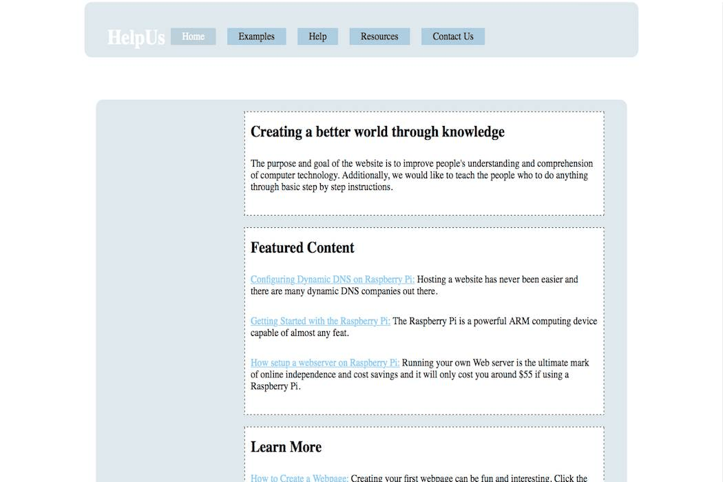 learning website