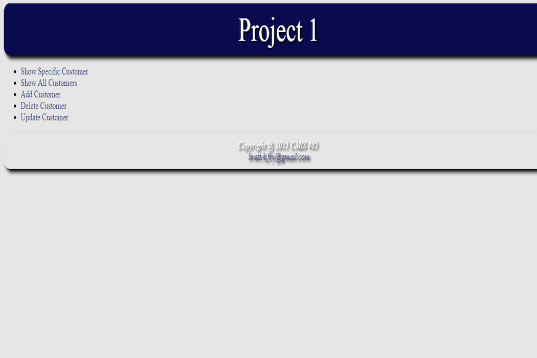 PHP Web Application