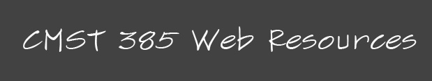 CMST 385 Design Resources